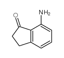 7-氨基-2,3-二氢-1-茚酮结构式