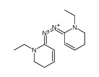 bis(1-ethyl-2,3-dihydropyridin-1-ium-6-yl)diazene Structure