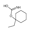 1-Ethylcyclohexyl=carbamate Structure