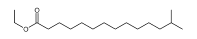 ethyl 13-methyltetradecanoate结构式