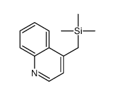 trimethyl(quinolin-4-ylmethyl)silane结构式