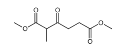 dimethyl 2-methyl-3-oxo-adipate结构式