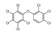 1,2,3,4,5-pentachloro-6-(2,3,4-trichlorophenoxy)benzene Structure