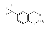 2-(bromomethyl)-1-methoxy-4-(trifluoromethyl)benzene Structure