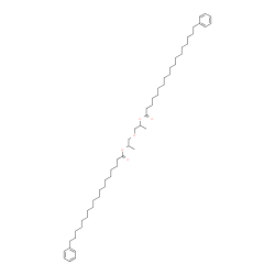 oxybis(methyl-2,1-ethanediyl) bis(phenyloctadecanoate) Structure