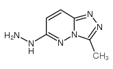 (3-methyl-[1,2,4]triazolo[4,3-b]pyridazin-6-yl)hydrazine结构式