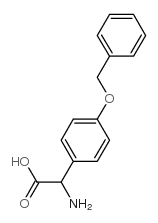 氨基-(4-苄氧基-苯基)-乙酸结构式