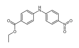 ethyl 4-(4-nitrophenyl)aminobenzoate结构式