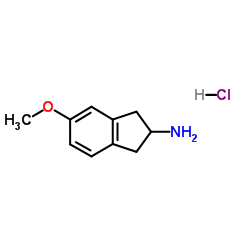5-甲氧基-2-茚胺结构式