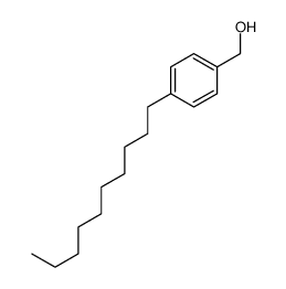 (4-decylphenyl)methanol Structure
