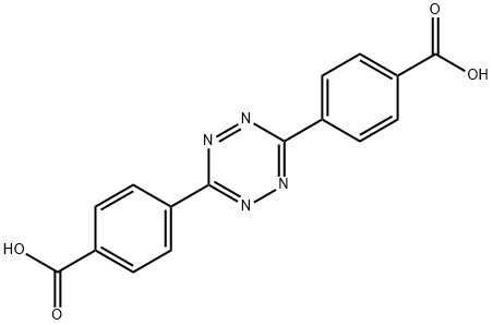 4,4'-(1,2,4,5-Tetrazine-3,6-diyl)dibenzoic acid Structure