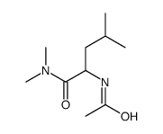 acetyl-N-dimethylleucinamide结构式