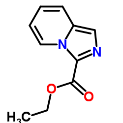 Ethylimidazo[1,5-a]pyridine-3-carboxylate结构式
