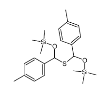 2,2,8,8-tetramethyl-4,6-di-p-tolyl-3,7-dioxa-5-thia-2,8-disilanonane Structure