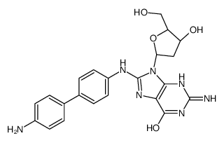 N-(Deoxyguanosin-8-yl)benzidine结构式