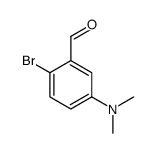 2-bromo-5-(dimethylamino)benzaldehyde Structure