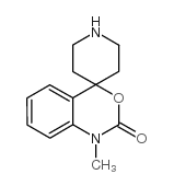 1-METHYLSPIRO[4H-3,1-BENZOXAZINE-4,4'-PIPERIDIN]-2(1H)-ONE结构式