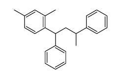 4-(1,3-diphenylbutyl)-m-xylene结构式