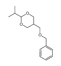 2-isopropyl-5-benzyloxymethyl-1,3-dioxane结构式