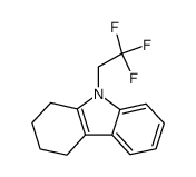 9-(2,2,2-trifluoroethyl)-1,2,3,4-tetrahydrocarbazole Structure