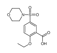 2-Ethoxy-5-(4-morpholinylsulfonyl)benzoic acid Structure
