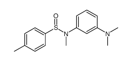 N-[3-(dimethylamino)phenyl]-N,4-dimethylbenzenesulfinamide结构式