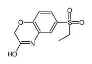 6-(ETHYLSULPHONYL)-2H-1,4-BENZOXAZIN-3(4H)-ONE Structure