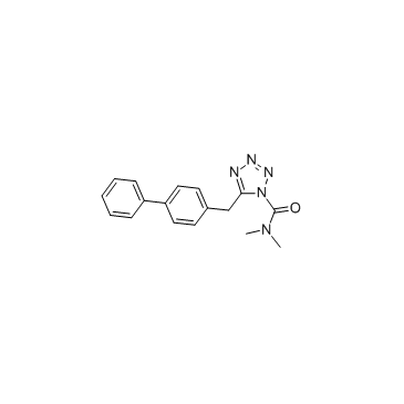 5-([1,1'-联苯]-4-甲基)-N,N-二甲基-1H-四氮唑-1-甲酰胺图片
