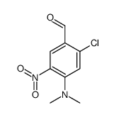2-chloro-4-(dimethylamino)-5-nitrobenzaldehyde Structure