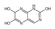 2,6-Pteridinedione,1,5,7,8-tetrahydro-7-hydroxy-(7CI) Structure
