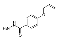 4-prop-2-enoxybenzohydrazide结构式