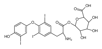 T3 Acyl glucuronide Structure