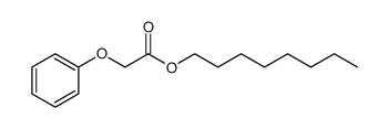 Acetic acid, 2-phenoxy-, octyl ester结构式