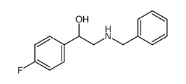 2-(benzylamino)-1-(4-fluorophenyl)ethanol Structure