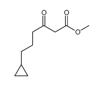 methyl 6-cyclopropyl-3-oxohexanoate结构式