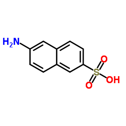 6-Amino-2-naphthalenesulfonic acid structure