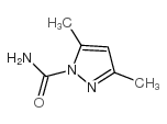 3,5-二甲基吡唑-1-羰酰胺结构式