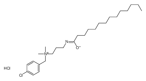 (p-chlorobenzyl)dimethyl[3-[(1-oxotetradecyl)amino]propyl]ammonium chloride picture