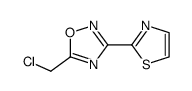 3-([1,1'-Biphenyl]-2-Yl)-5-(Chloromethyl)-1,2,4-Oxadiazole结构式