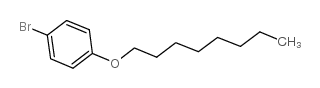 4-n-octyloxybromobenzene Structure