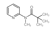 N-Methyl-N-(pyridin-2-yl)pivalamide结构式