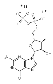 鸟苷5'-O-(2-硫代二磷酸)三锂盐图片
