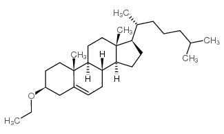 Cholest-5-ene,3-ethoxy-, (3b)- Structure