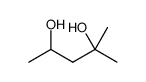 2,4-Pentanediol, 2-methyl结构式