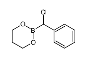 2-[chloro(phenyl)methyl]-1,3,2-dioxaborinane结构式