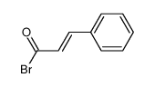 3-phenyl-2-propenoyl bromide结构式