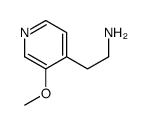 3-甲氧基-4-吡啶乙胺结构式