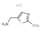 2-甲基-4-噻唑甲胺盐酸盐结构式