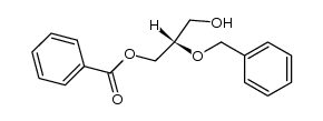(-)-2-(benzyloxy)-3-hydroxypropyl benzoate结构式