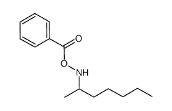 O-benzoyl-N-(heptan-2-yl)hydroxylamine结构式